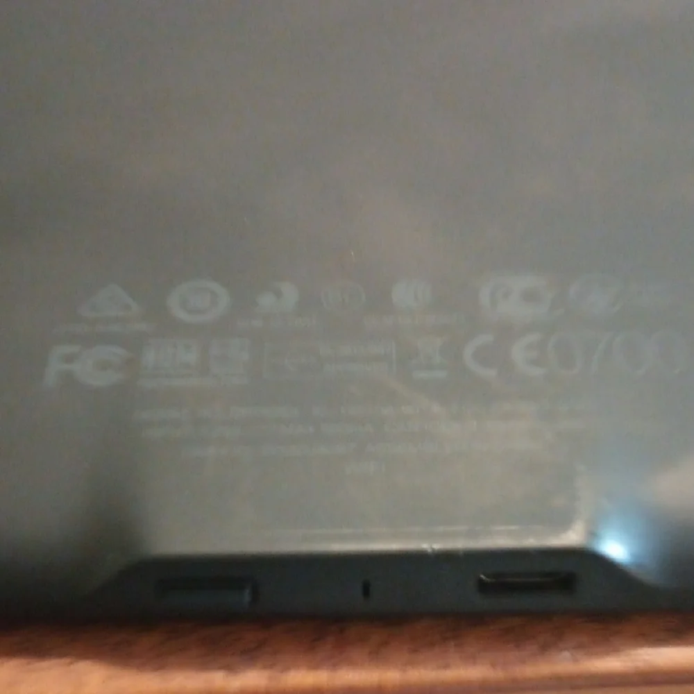 Black E-Reader Device